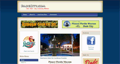 Desktop Screenshot of dadecity.com